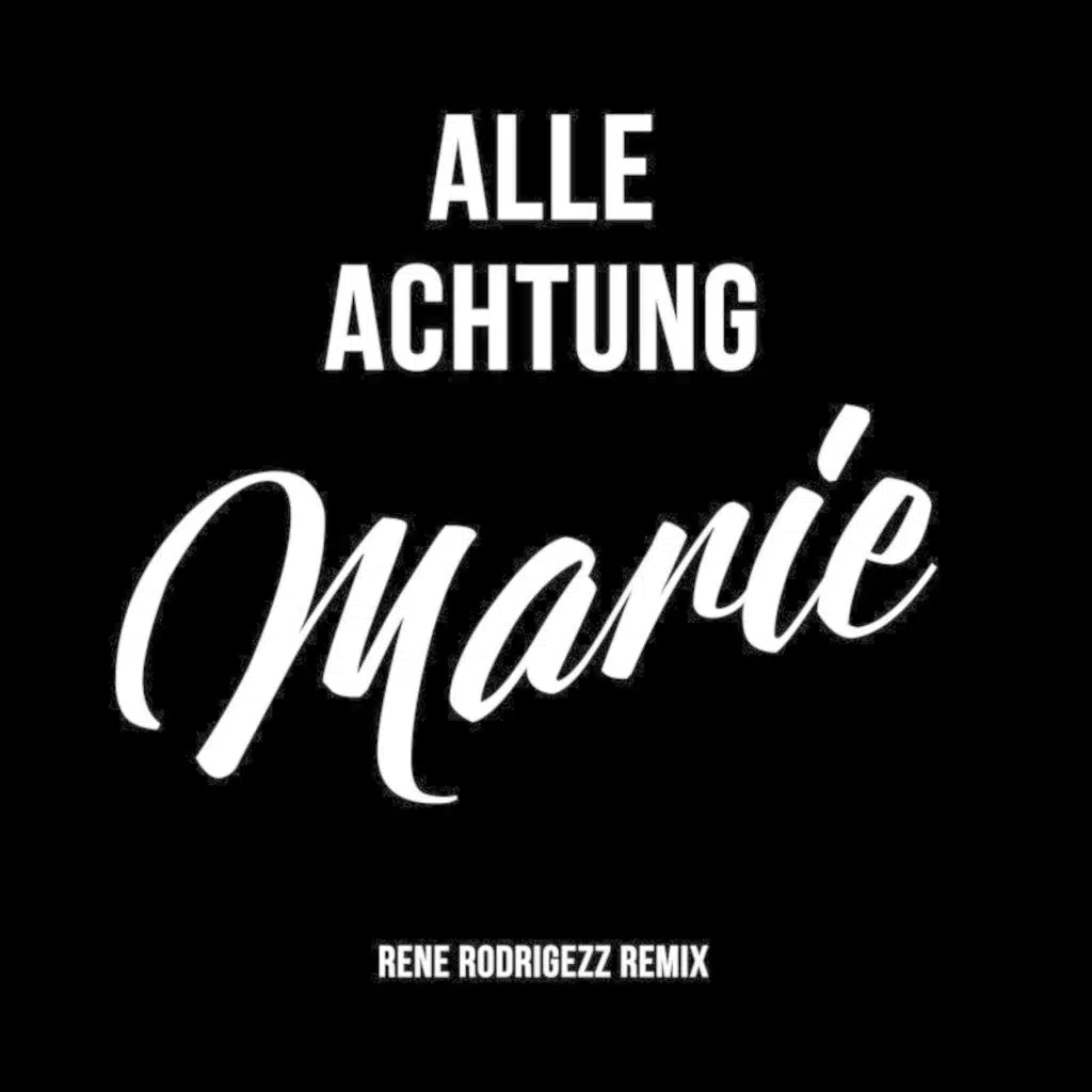 Marie (Rene Rodrigezz Extended Remix)