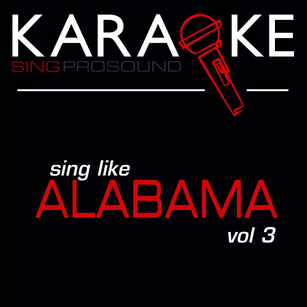 I'm in the Mood (Karaoke Instrumental Version) [In the Style of Alabama]