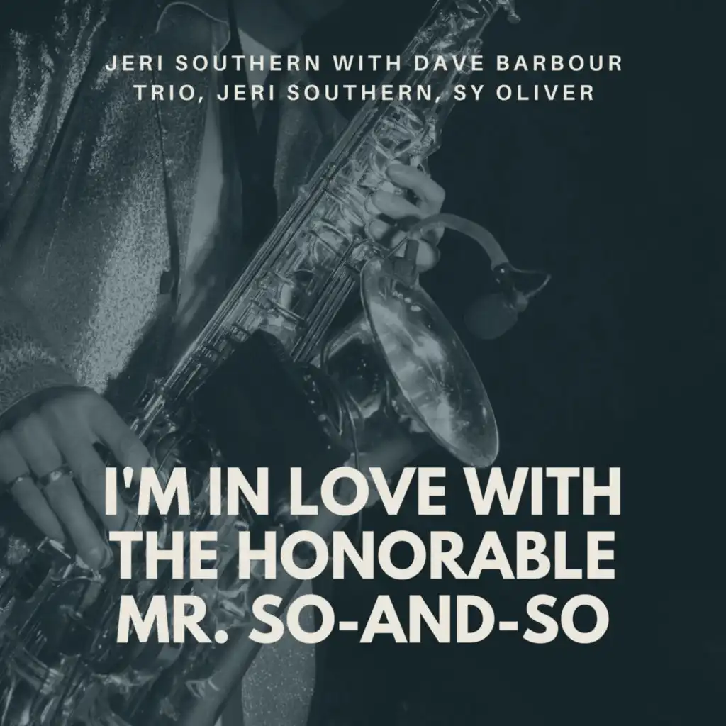 Jeri Southern & Sy Oliver And His Orchestra