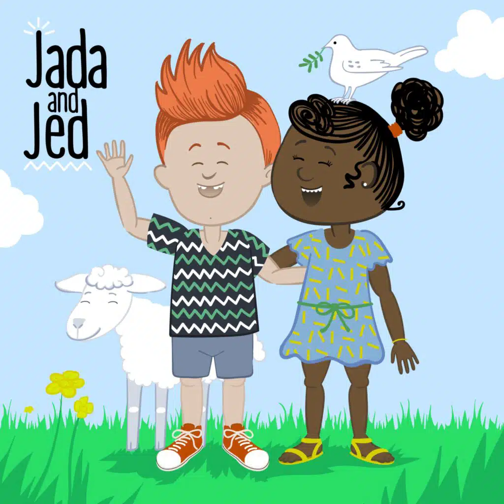 Jada y Jed  Himnos Para Niños (Piano)