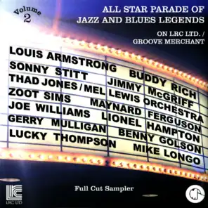 All Star Parade of Jazz and Blues Legends on LRC Ltd. / Groove Merchant - Full Cut Sampler, Vol. 2