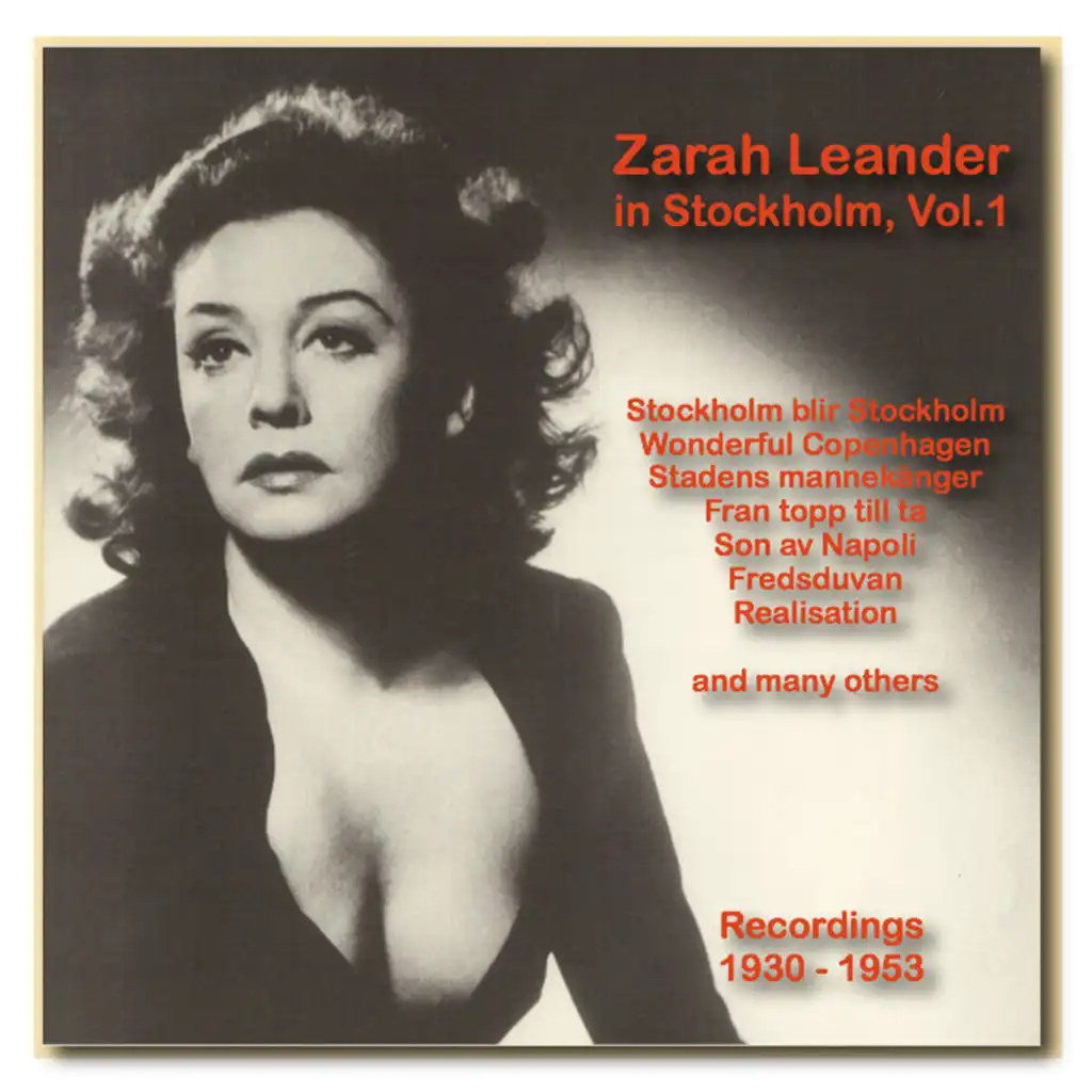 Icons of German Cinema: Zarah Leander in Stockholm, Vol. 1 (1930-1953)