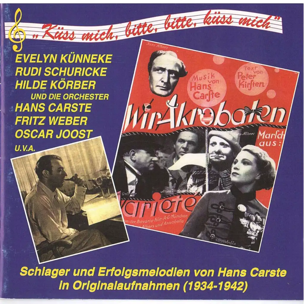 Carste: Schlager und Erfolgsmelodien, 1933 - 1942