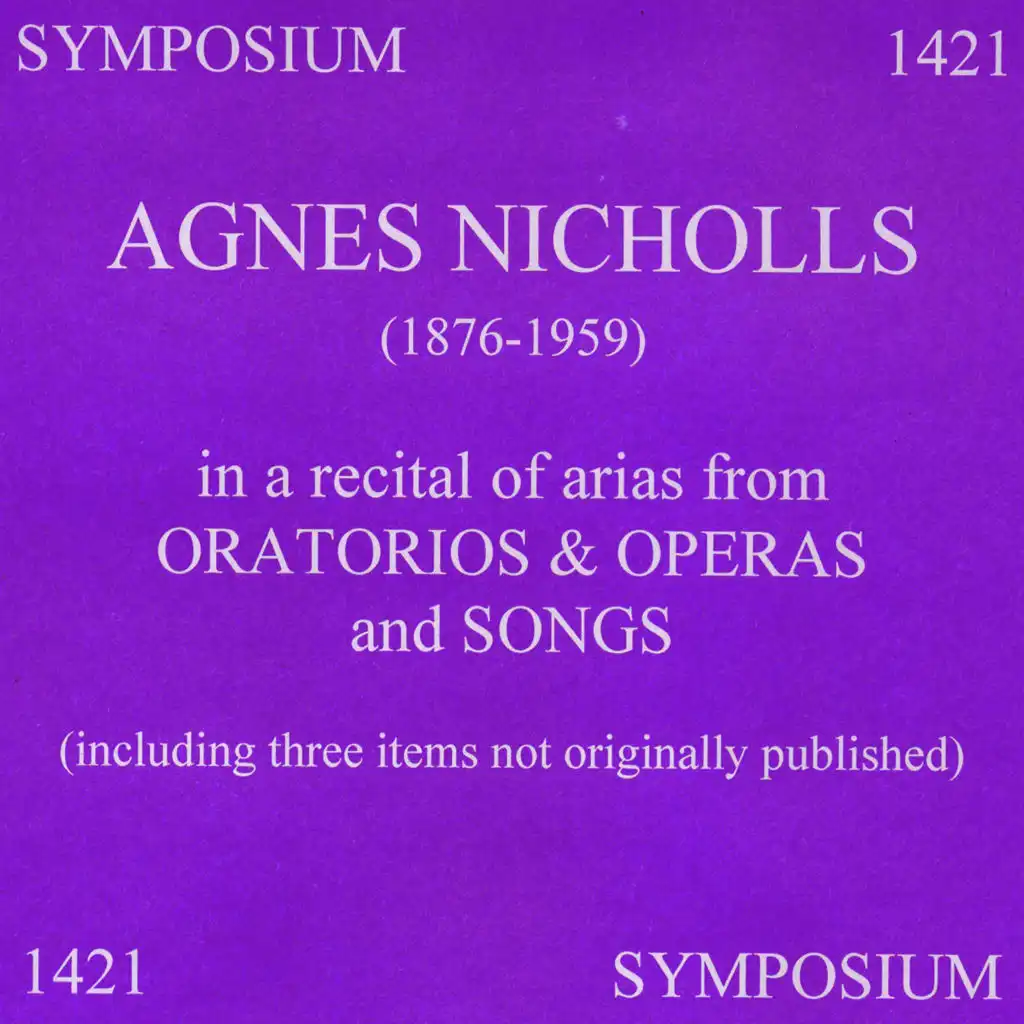 Agnes Nicholls (1909-1921)