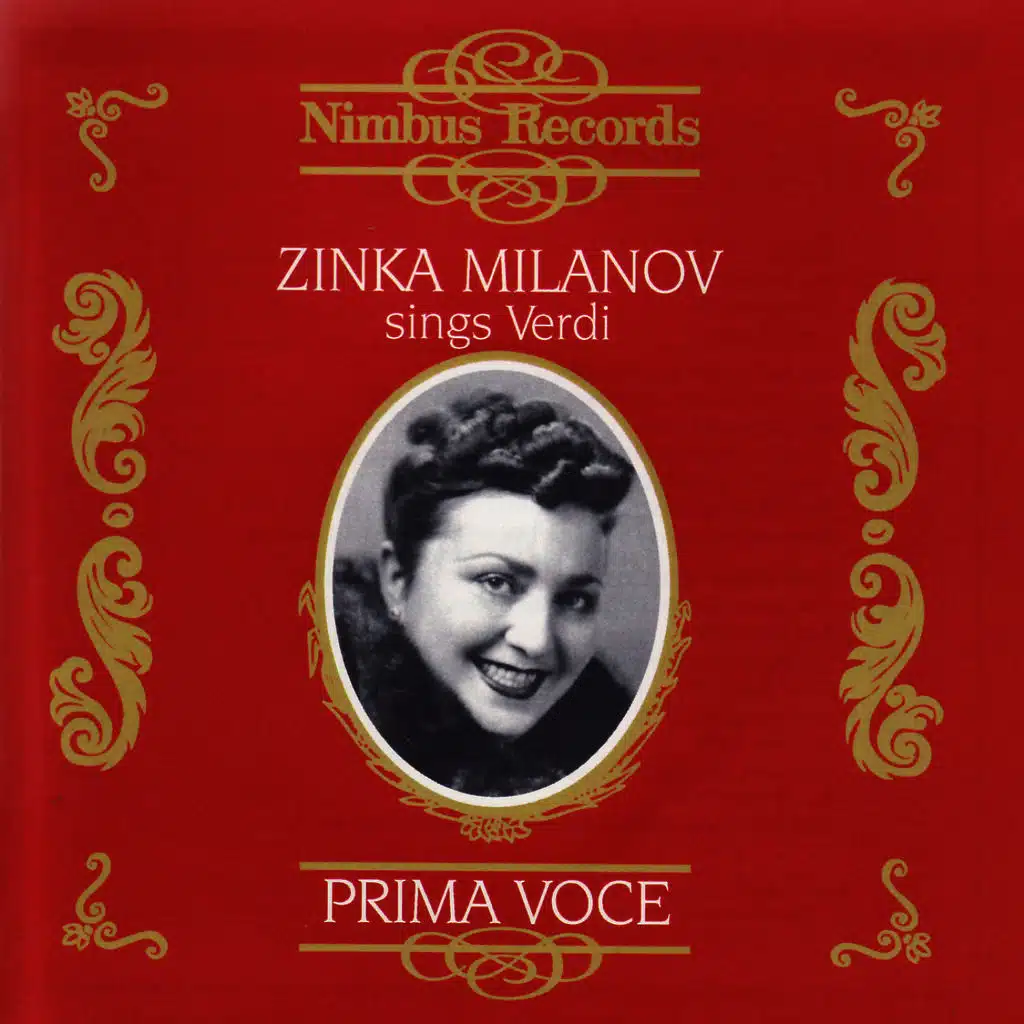 Zinka Milanov Sings Verdi