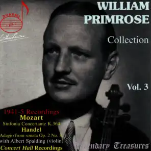 William Primrose Collection, Vol. 3