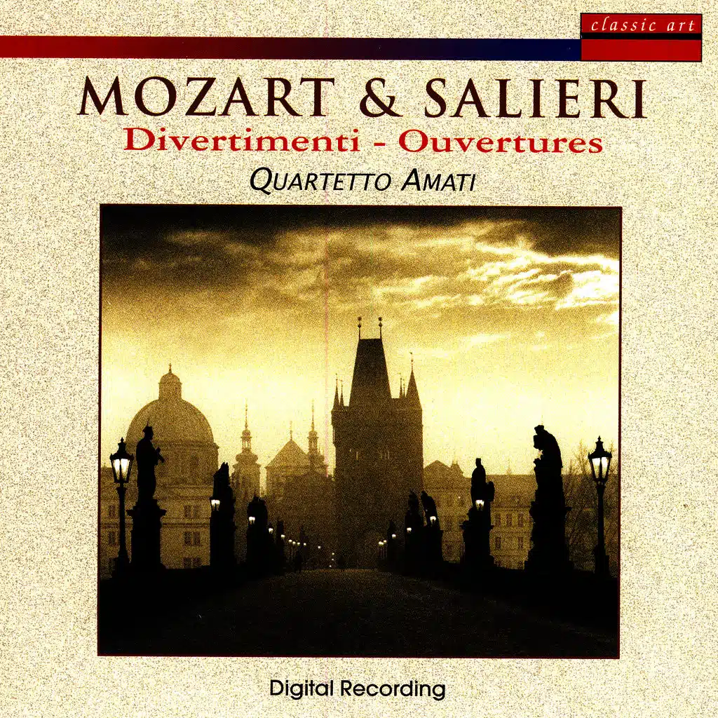 Mozart & Salieri: Divertimenti - Ouvertures