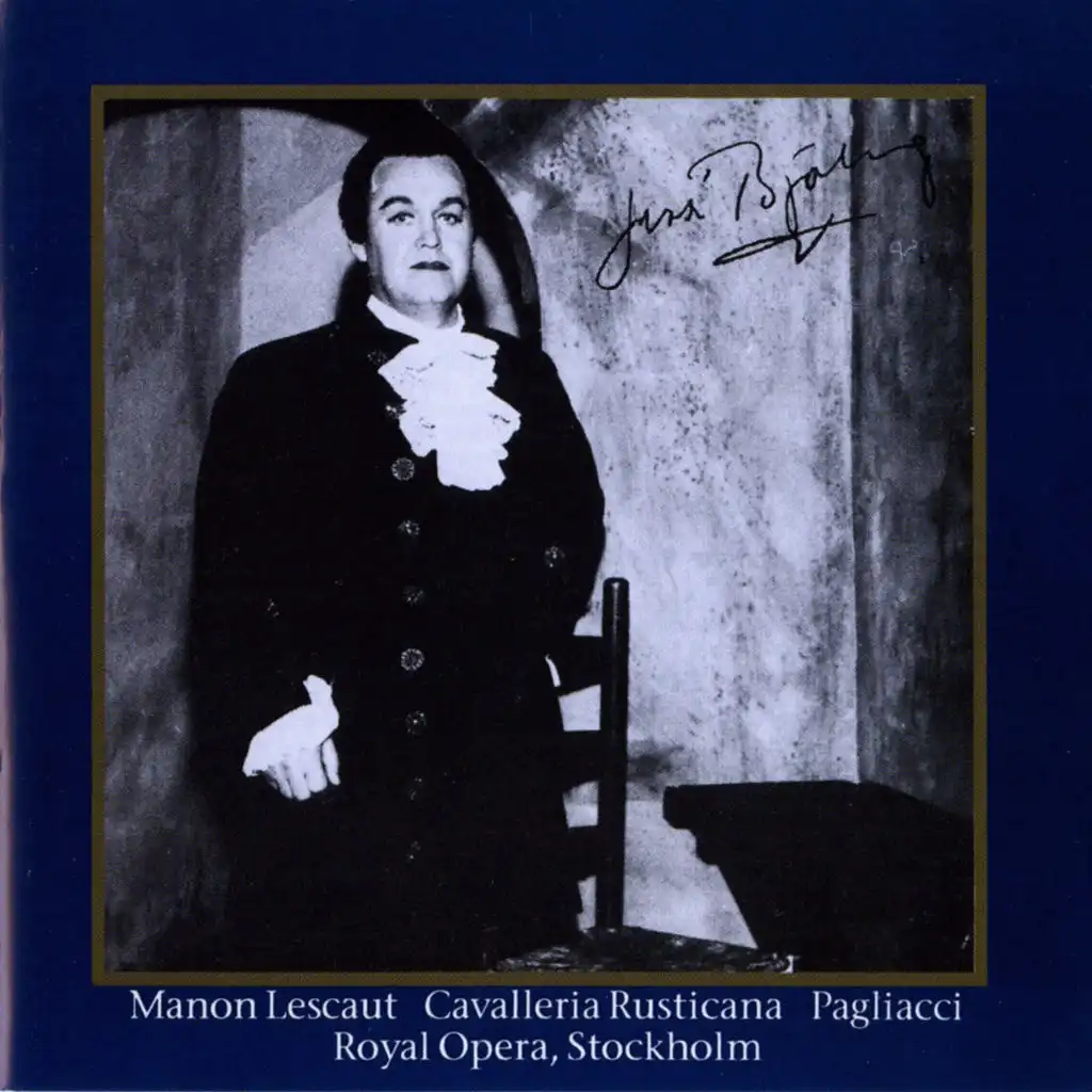 Manon Lescaut, Act I: Tra voi, belle, brune e bionde