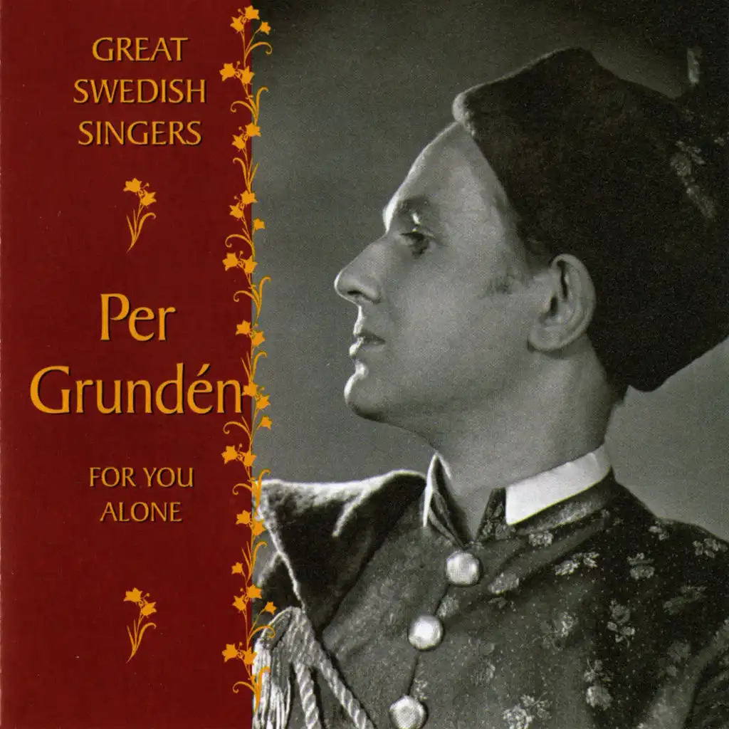 Great Swedish Singers: Per Grundén - For You Alone (1951-1962)
