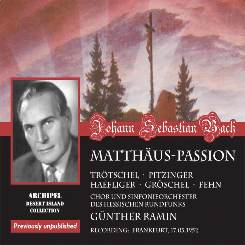 St. Matthew Passion, BWV 244, Pt. 2: No. 40, Bin ich gleich von dir gewichen