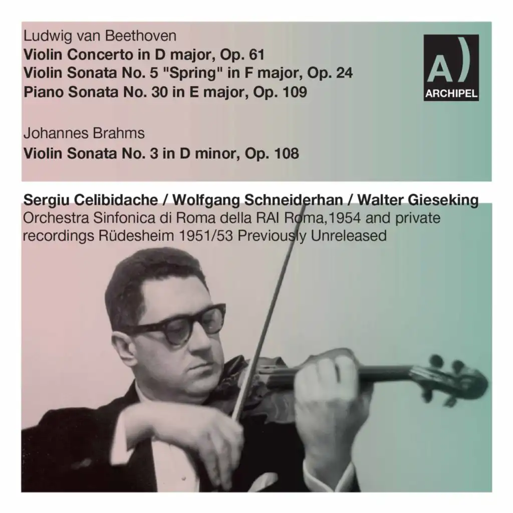 Violin Concerto in D Major, Op. 61: I. Allegro ma non troppo (Live)