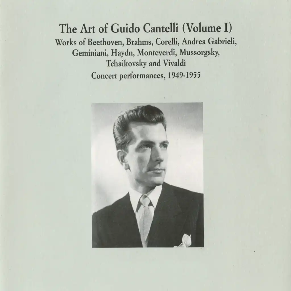 Concerto grosso in G Minor, Op. 6 No. 8 "Christmas Concerto": I. Vivace - Grave. II. Allegro. III. Adagio - Allegro - Adagio. IV. Vivace. V. Allegro