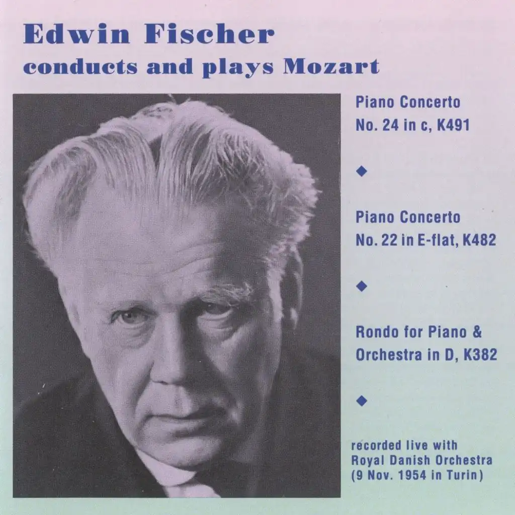 Edwin Fischer plays Mozart (1954)