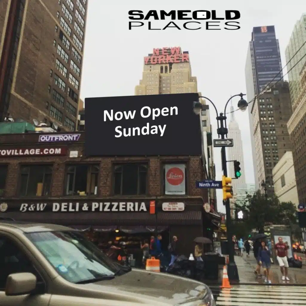 Now Open Sunday