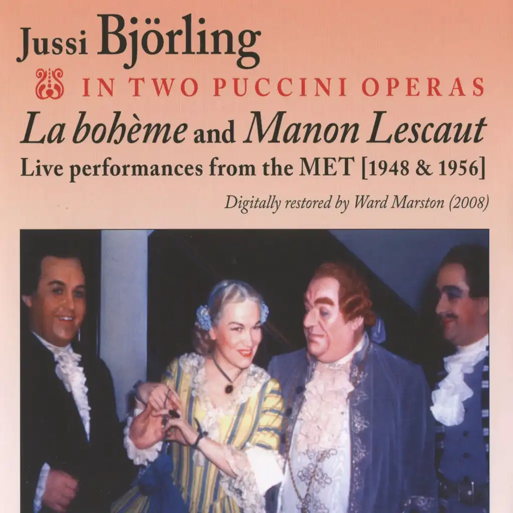 Manon Lescaut, Act I: Tra voi, belle, brune e bionde (Des Grieux, Chorus)