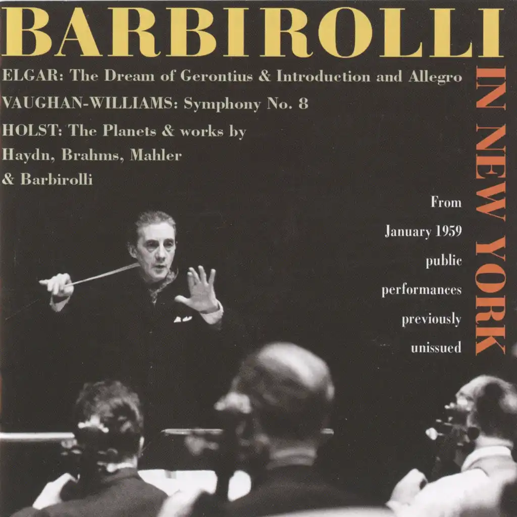 Barbirolli in New York (1959)