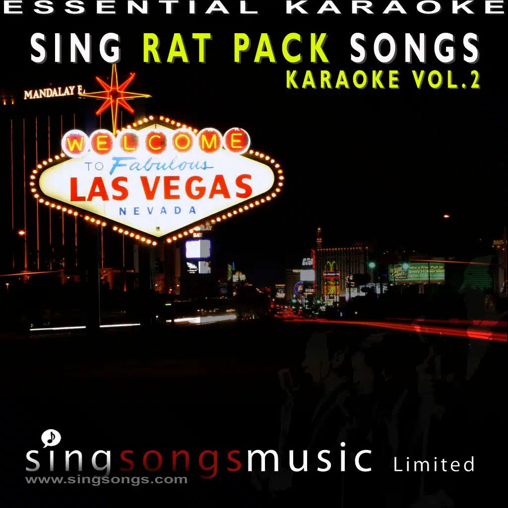 Sing Rat Pack Songs Karaoke Volume 2