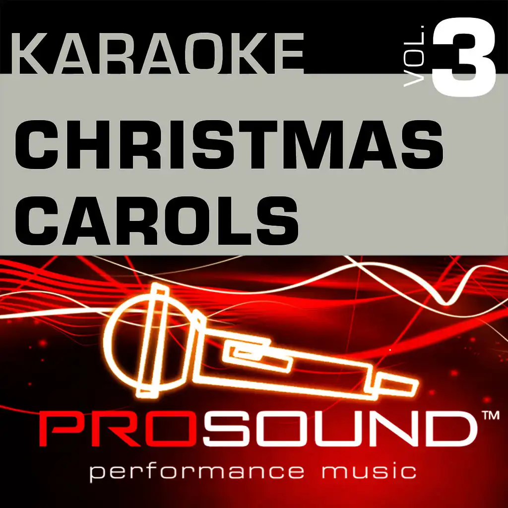 We Three Kings (Karaoke Instrumental Track)[In the style of Traditional]