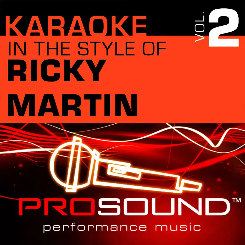 Cup Of Life (Karaoke Lead Vocal Demo)[In the style of Ricky Martin]