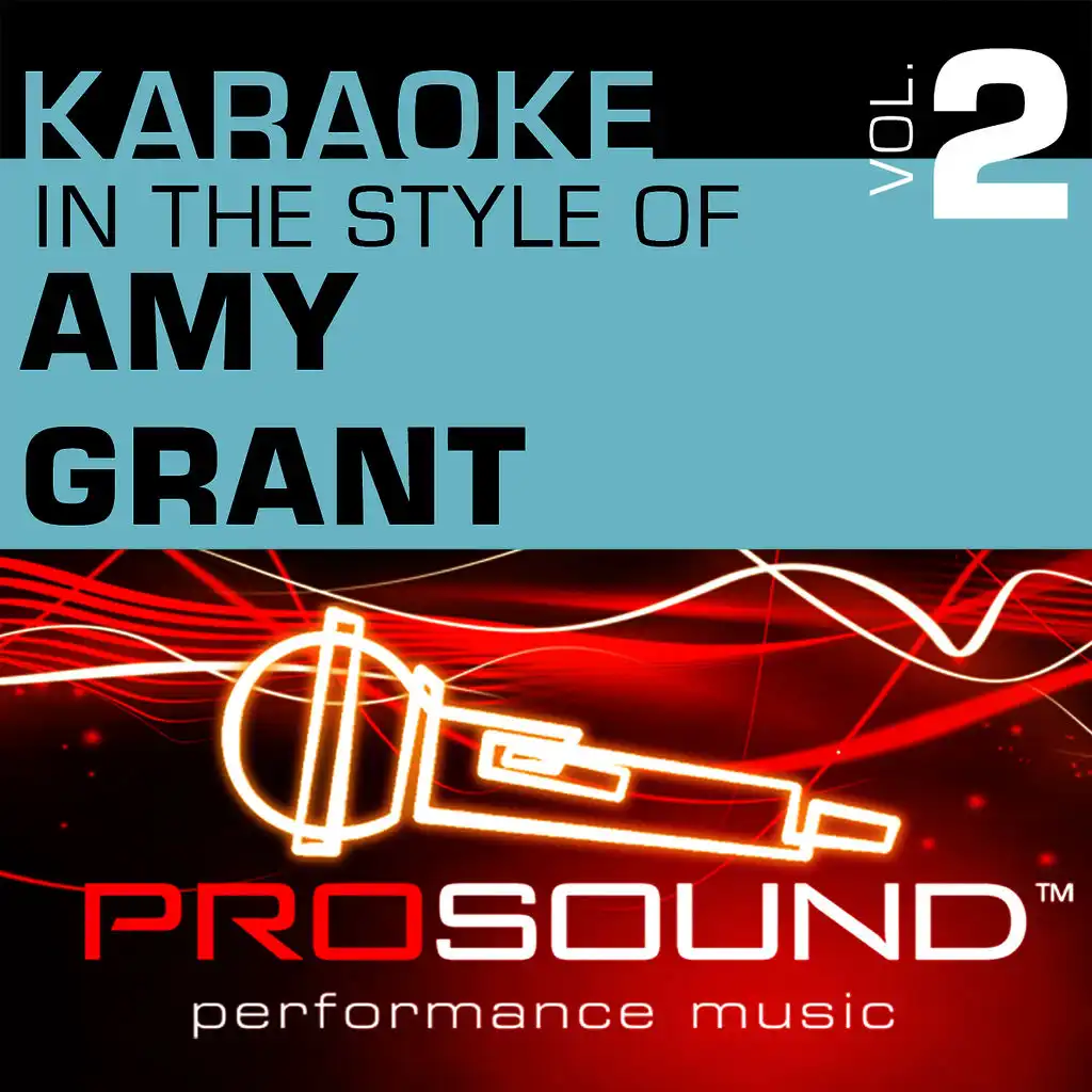 I Will Remember You (Karaoke Lead Vocal Demo)[In the style of Amy Grant]