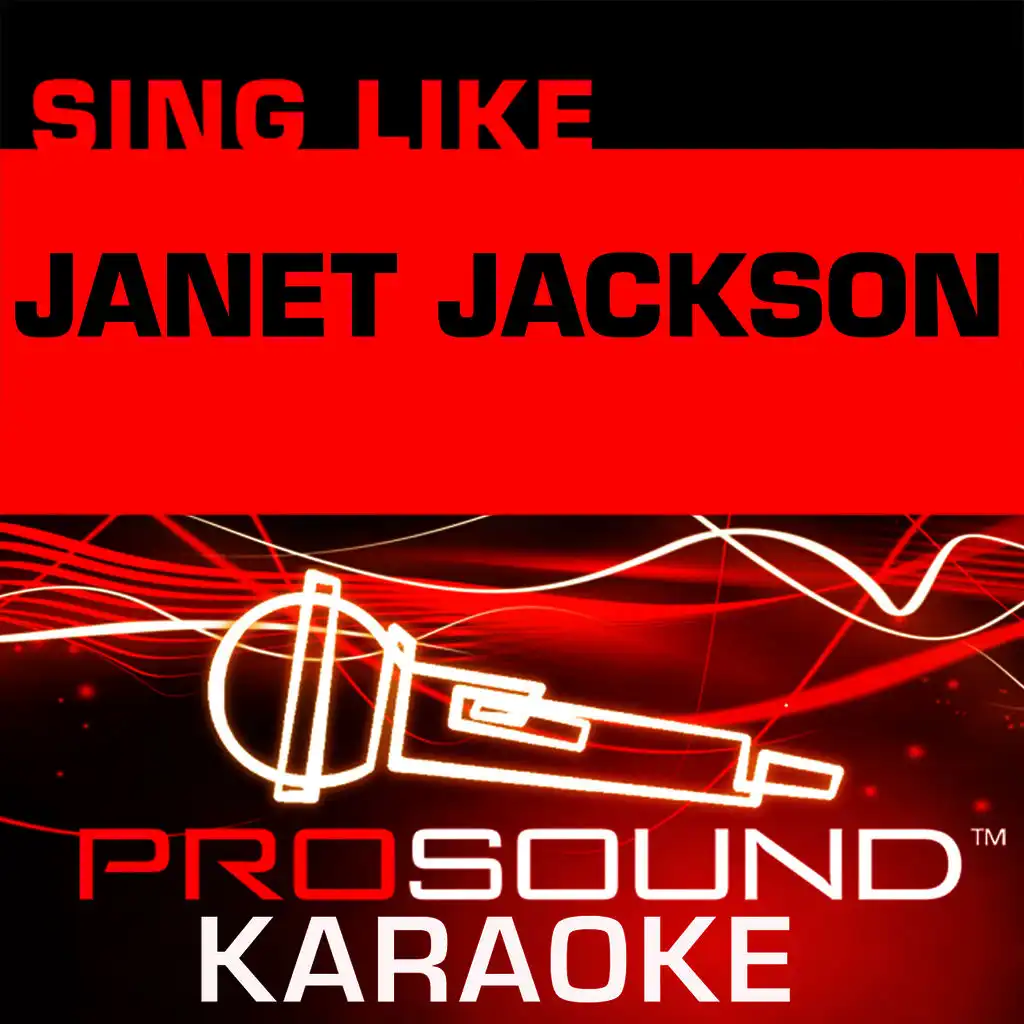 Miss You Much (Karaoke Lead Vocal Demo) [In the Style of Janet Jackson]