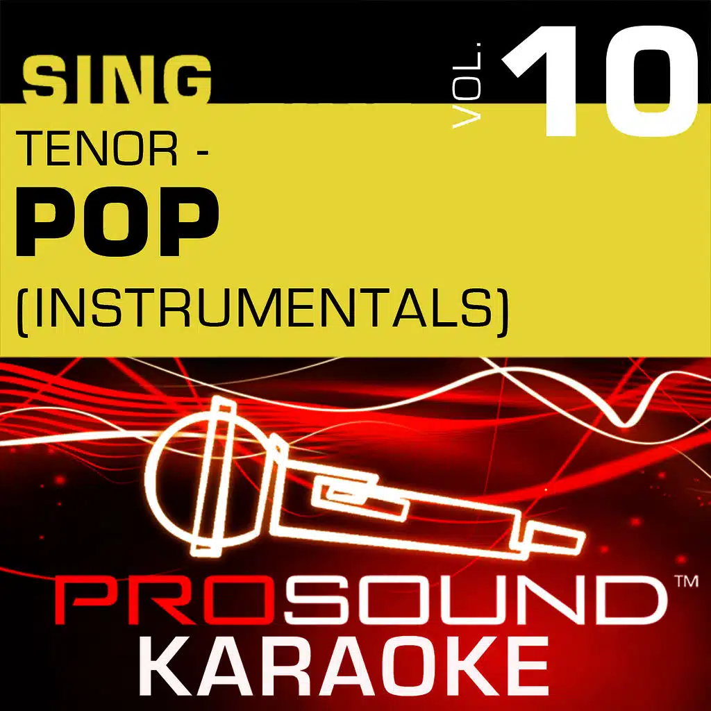 Sing Tenor Pop, Vol. 10 (Karaoke Performance Tracks)