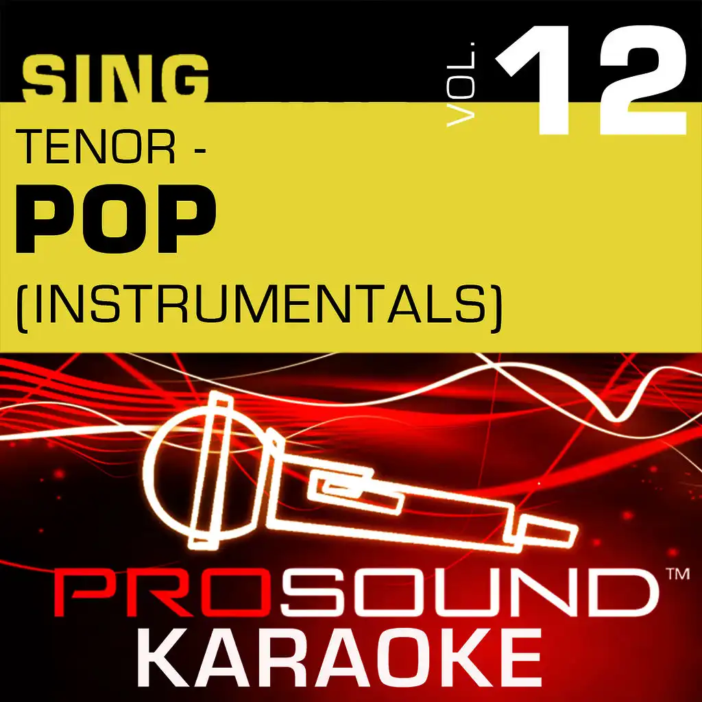 Sing Tenor Pop Vol.12 (Karaoke Performance Tracks)
