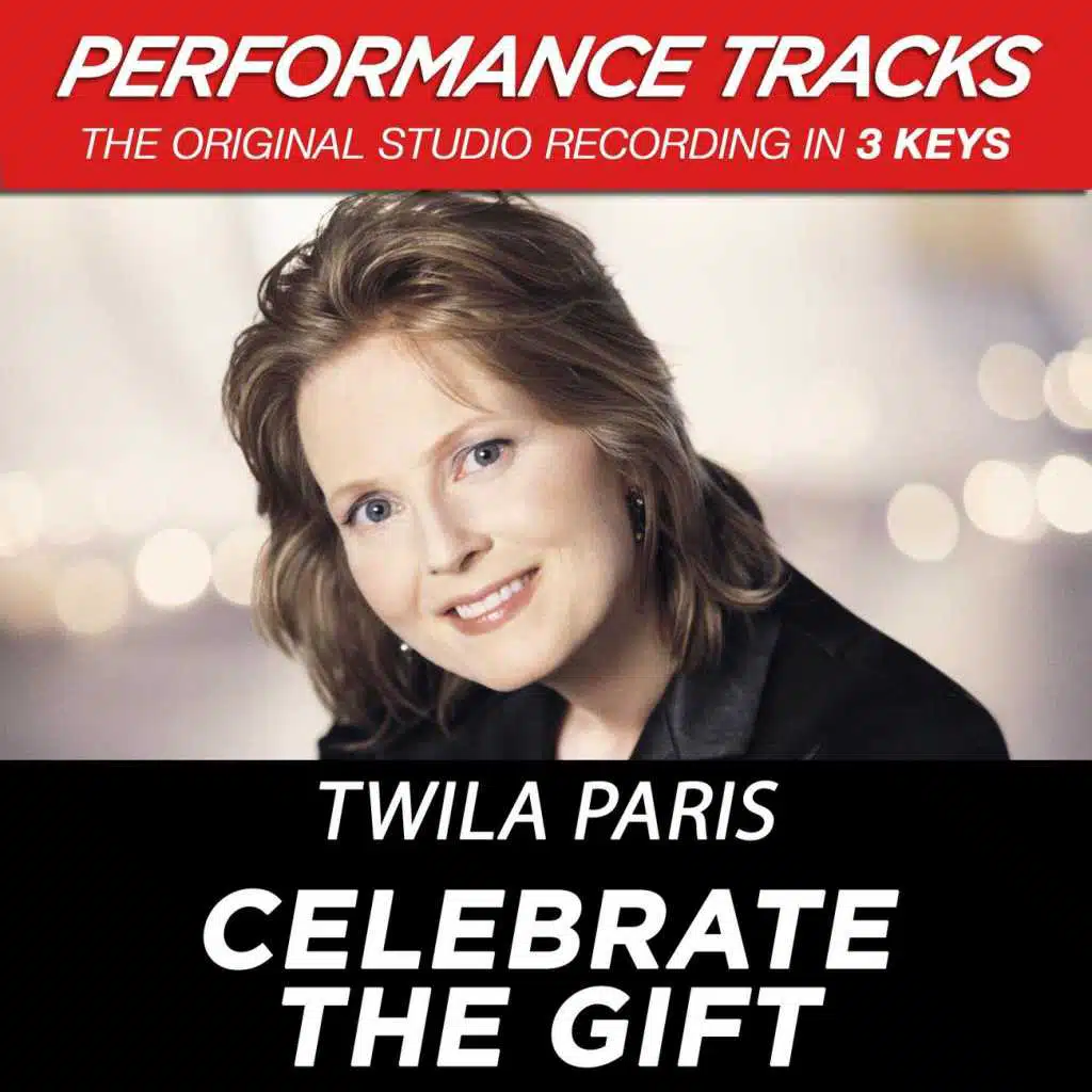Celebrate The Gift (Performance Track In Key Of Eb/F With Background Vocals)