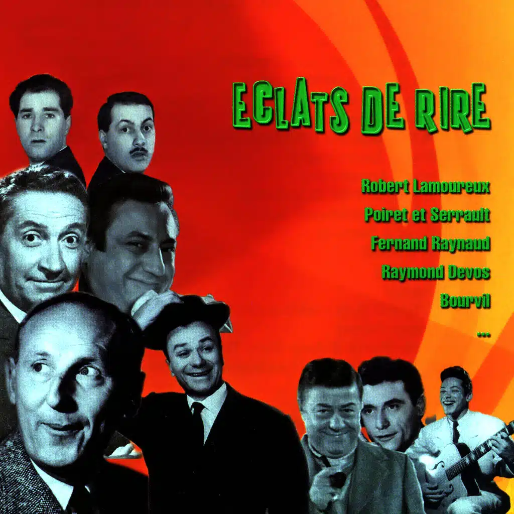 Eclats De Rire Avec Dac, Blanche, Raynaud, Lamoureux, Poiret, Serrault, Devos, Salvador, Etc.