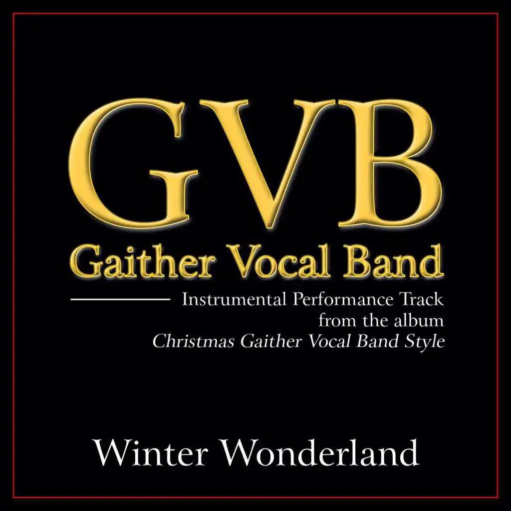 Winter Wonderland (Original Key Performance Track Without Background Vocals)