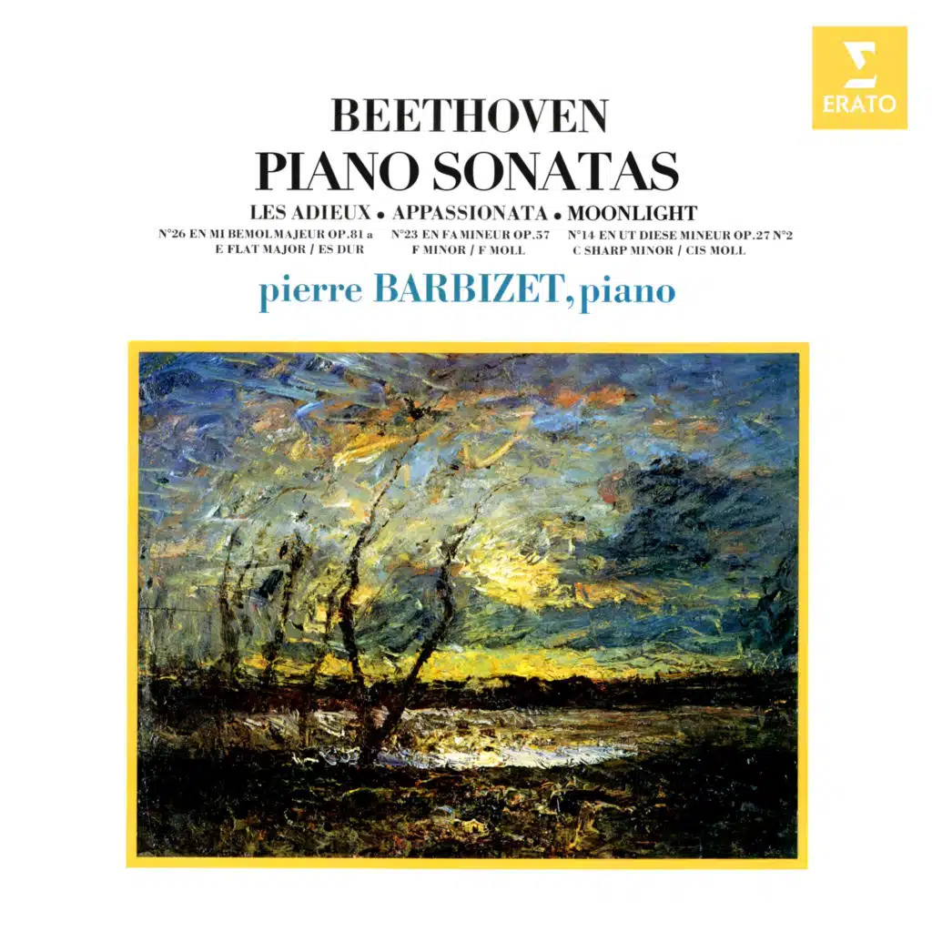 Beethoven: Piano Sonatas Nos 14, "Moonlight", 23, "Appassionata" & 26, "Les Adieux"