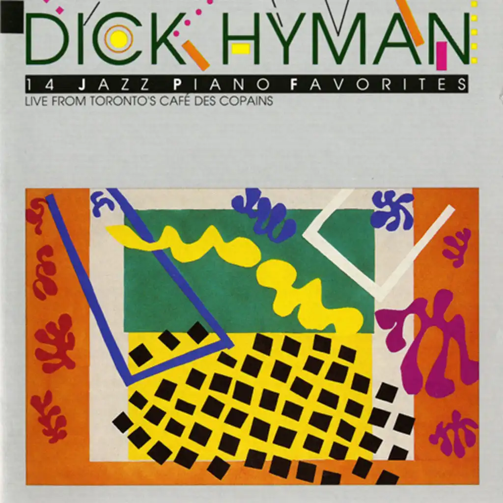 Hyman, Dick: Live from Toronto's Cafe des Copains