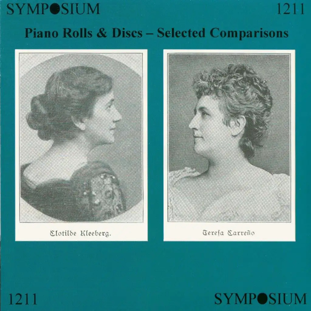 Piano Rolls and Discs, Selected Comparisons (1927)