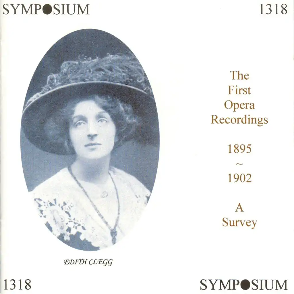 The First Opera Recordings (1895-1902)