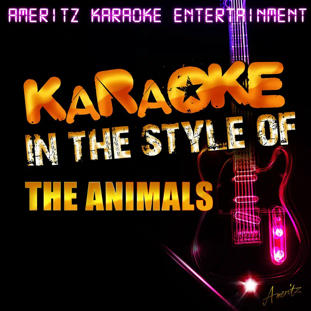 Karaoke - In the Style of the Animals