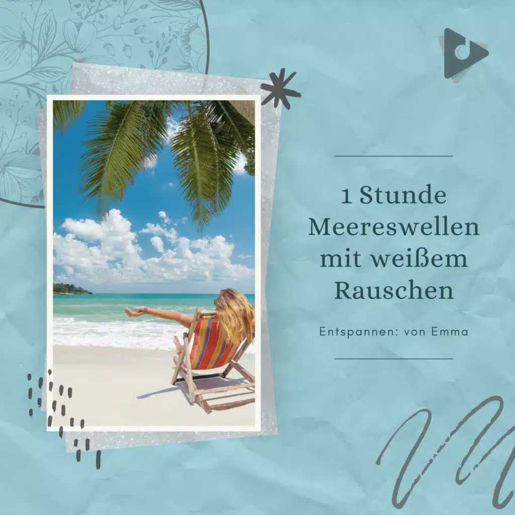 Strandwellen zum Schlafen