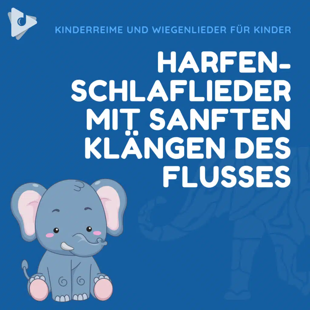 Harfen-Schlaflieder mit sanften Klängen des Flusses