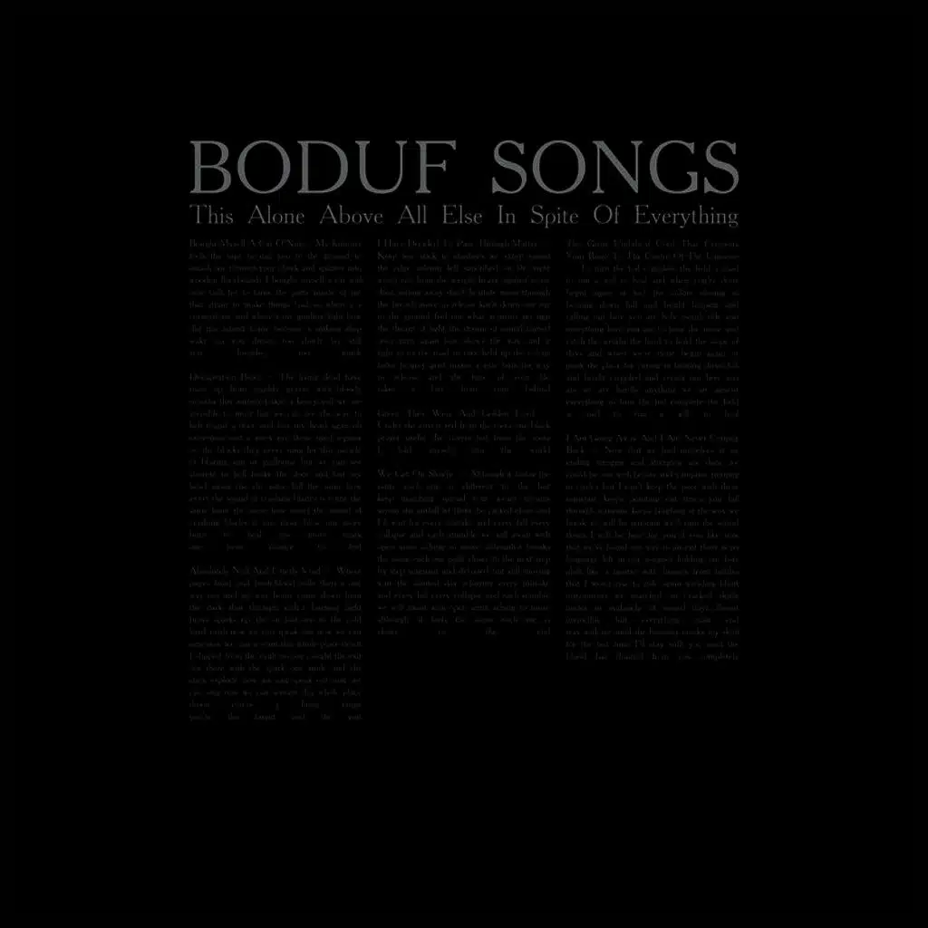 This Alone Above All Else in Spite of Everything