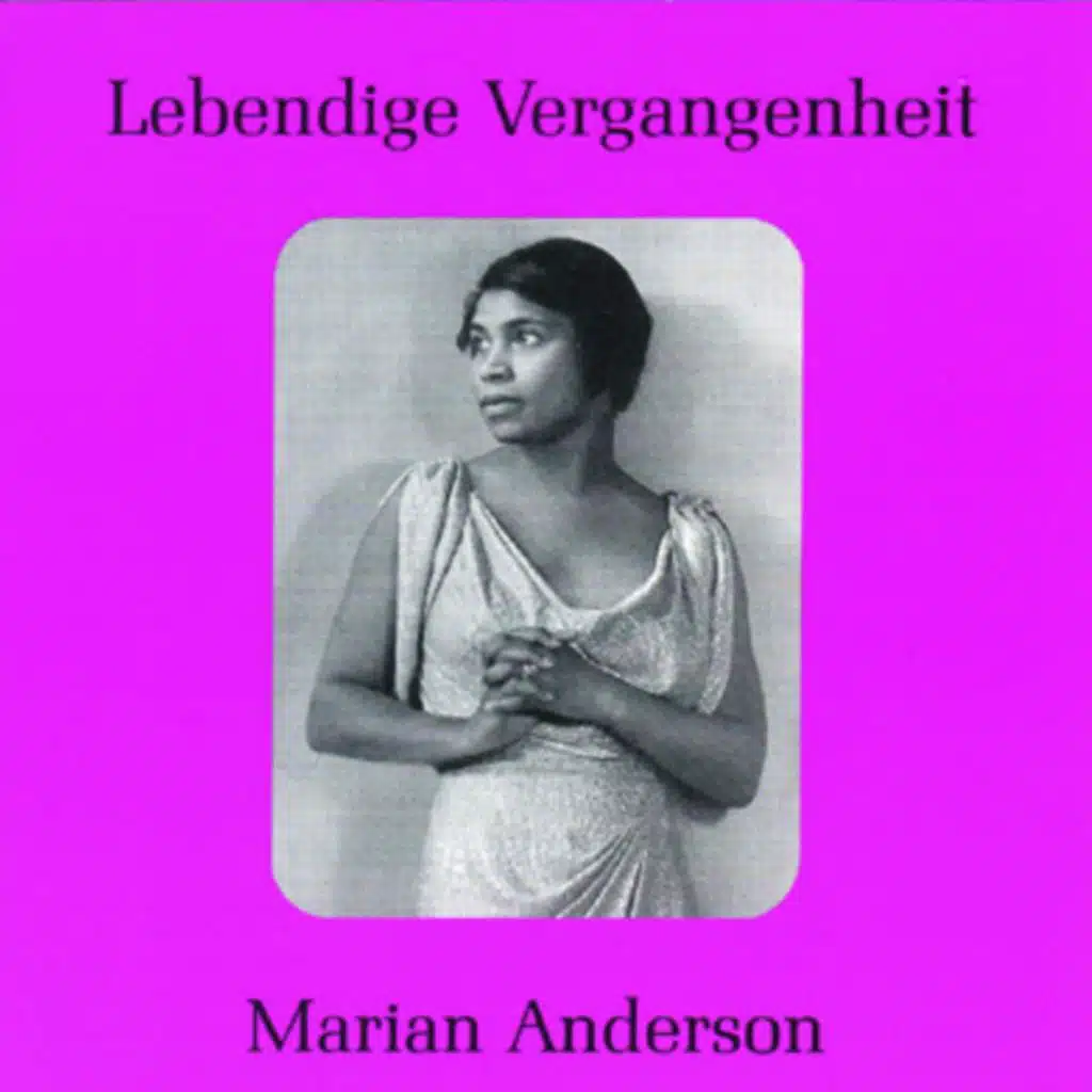 Kosti Vehanen & Marian Anderson (contralto)