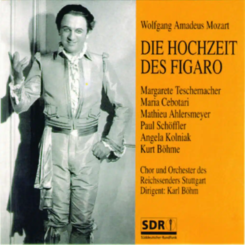 Ich weiß nicht, wo ich bin, was ich tue (Figaros Hochzeit)