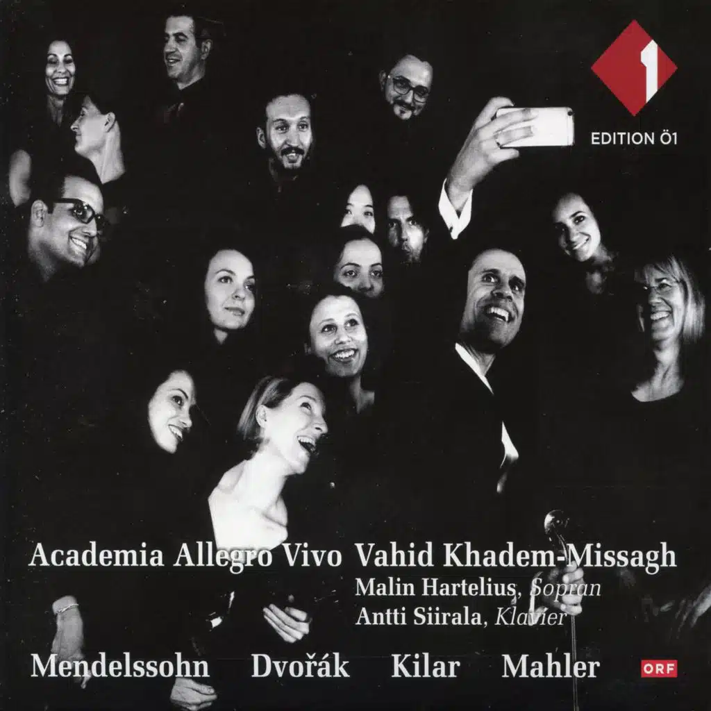 Academia Allegro Vivo: Mendelssohn, Dvorak, Kilar, Mahler (Live)