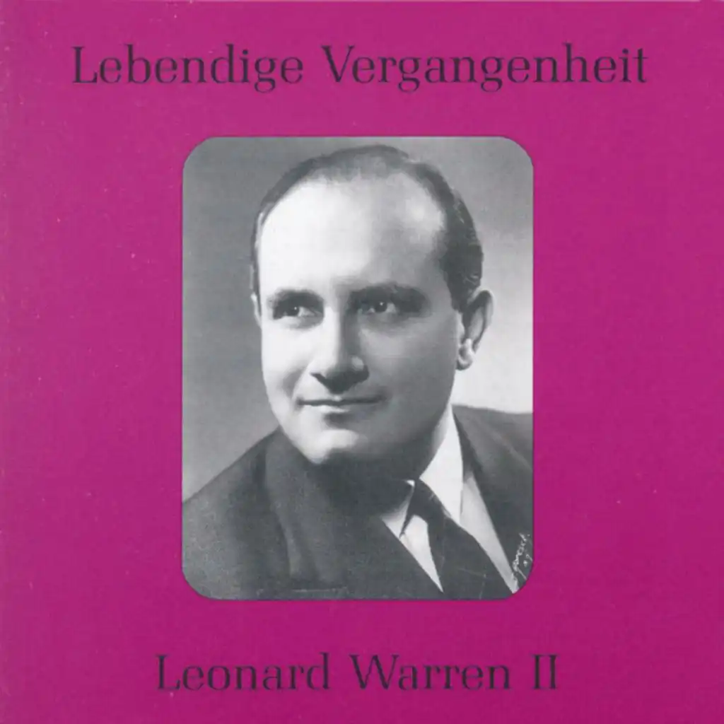 Lebendige Vergangenheit - Leonard Warren (Vol.2)