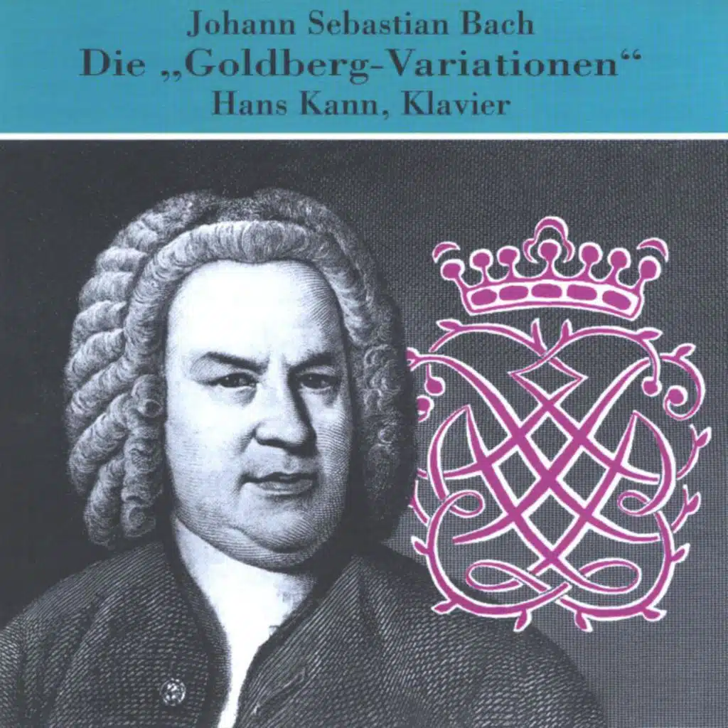 Johann Sebastian Bach - Die 'Goldberg-Variationen' - Hans Kann