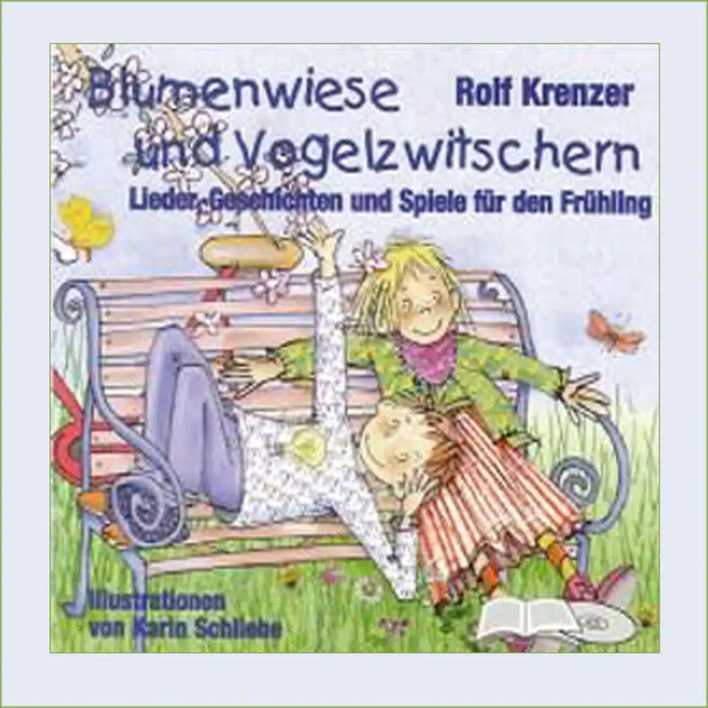Blumenwiese und Vogelzwitschern