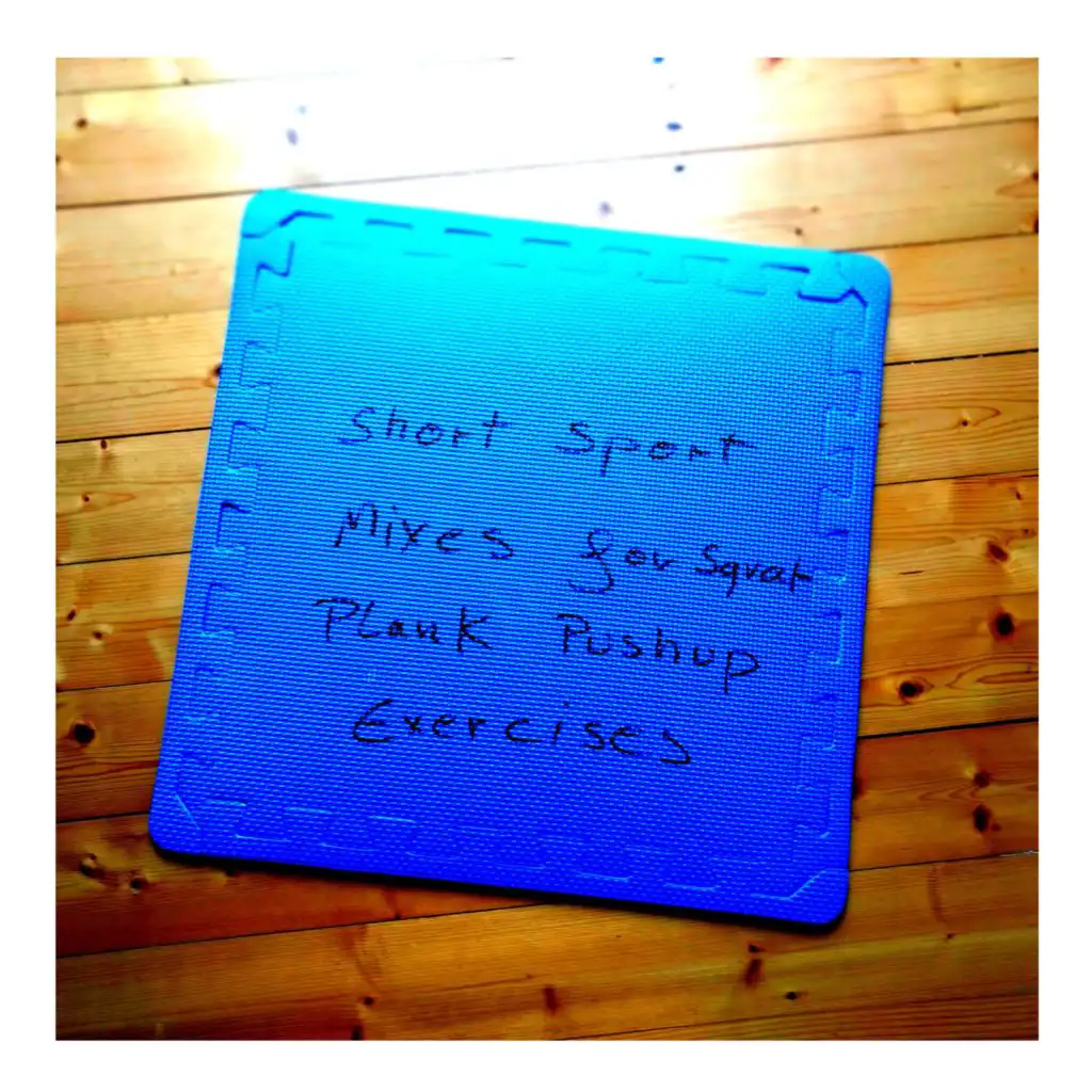Short Sport Mixes for Squat Plank Pushup Exercises