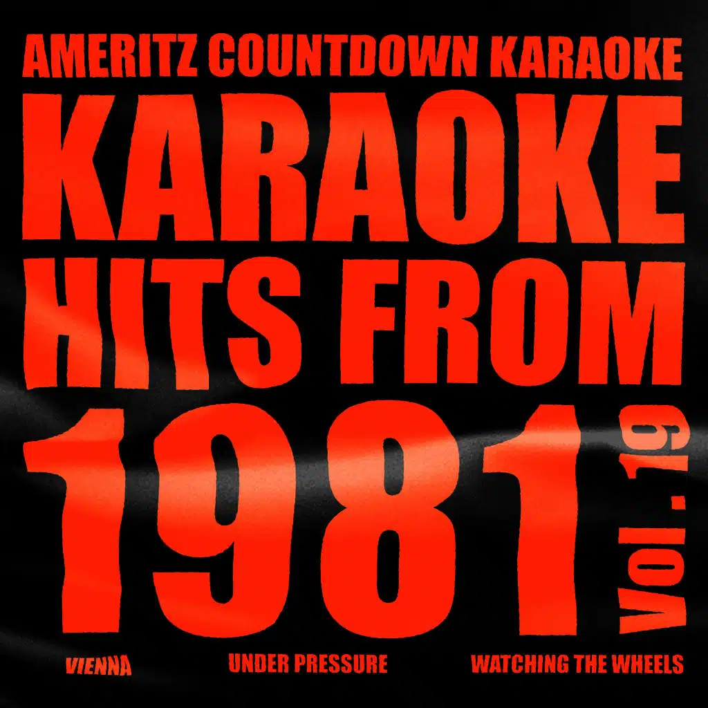 Karaoke Hits from 1981, Vol. 19