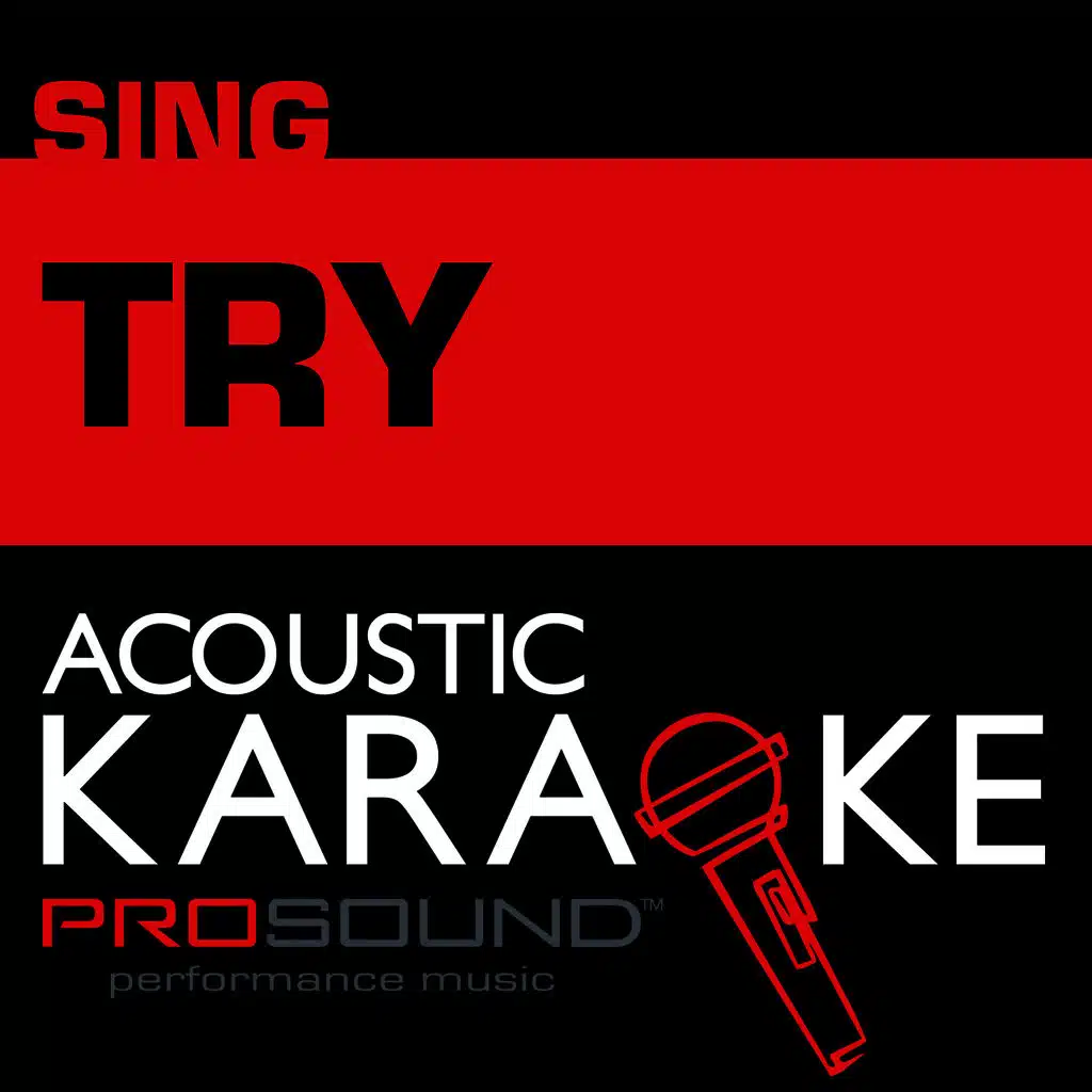 Try (Karaoke Lead Vocal Demo)