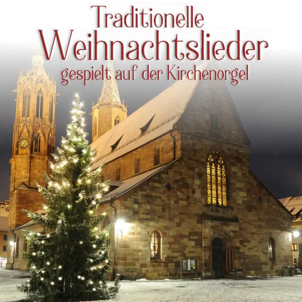 Traditionelle Weihnachtslieder, gespielt auf der Kirchenorgel