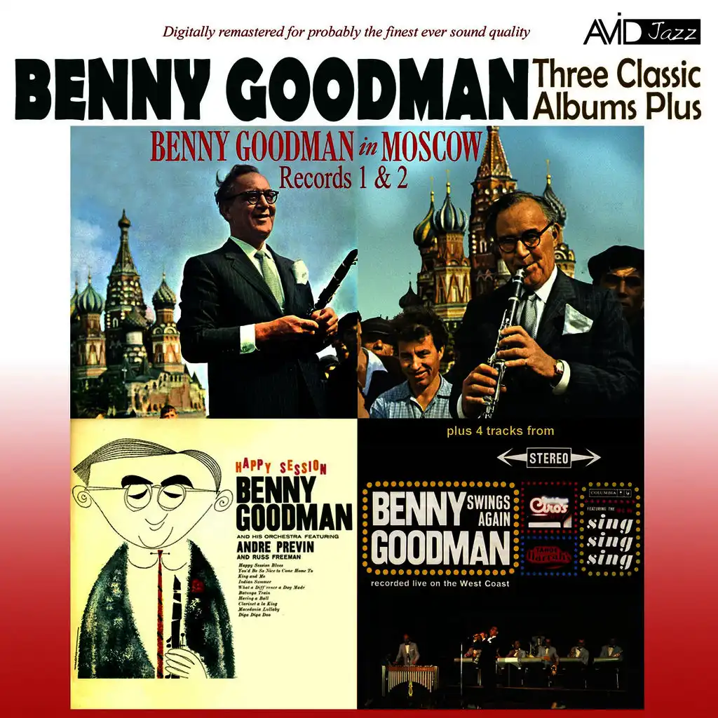 Three Classic Albums Plus (Benny Goodman in Moscow Record One / Benny Goodman in Moscow Record Two / Happy Session) [Remastered]