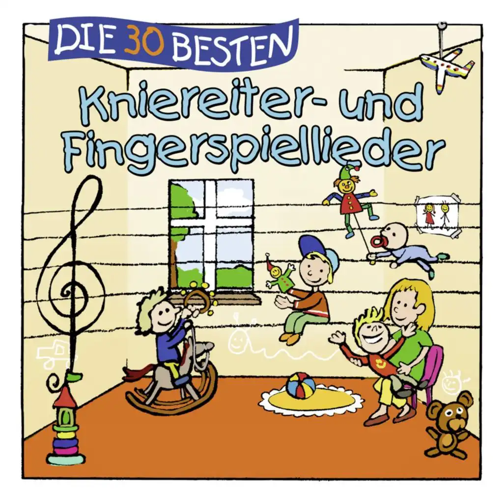 Die 30 besten Kniereiter- und Fingerspiellieder